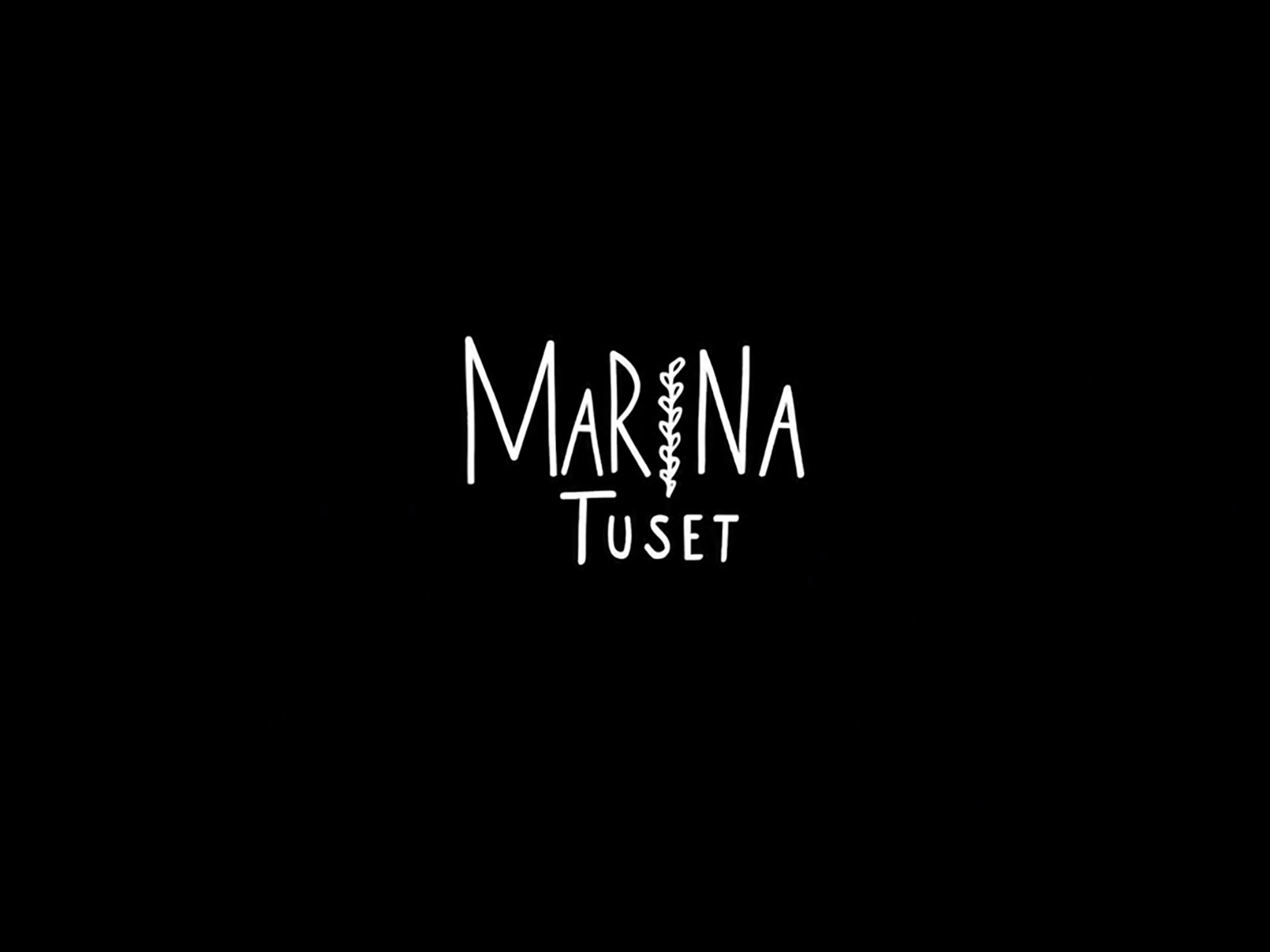 Lettering videoclip Marina Tuset – Y Yo Que Me Alegro Por Ti